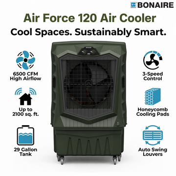 Bonaire Air Force 120 Air Cooler, 6500 CFM