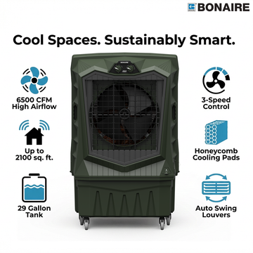 Bonaire Air Force 120 Air Cooler, 6500 CFM