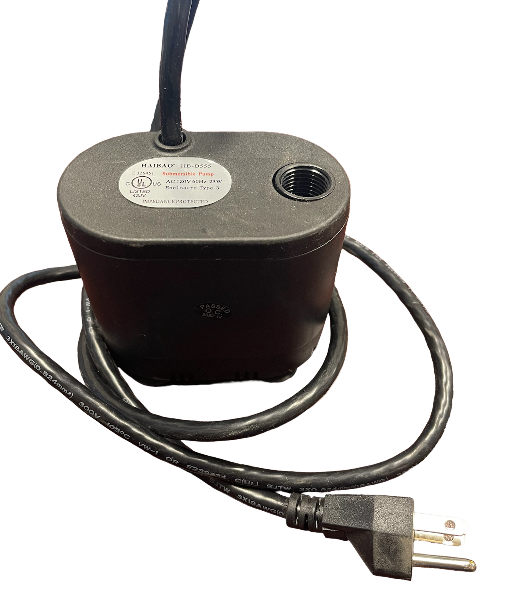 Durango Rooftop Pump Motor for Models 2022 or newer